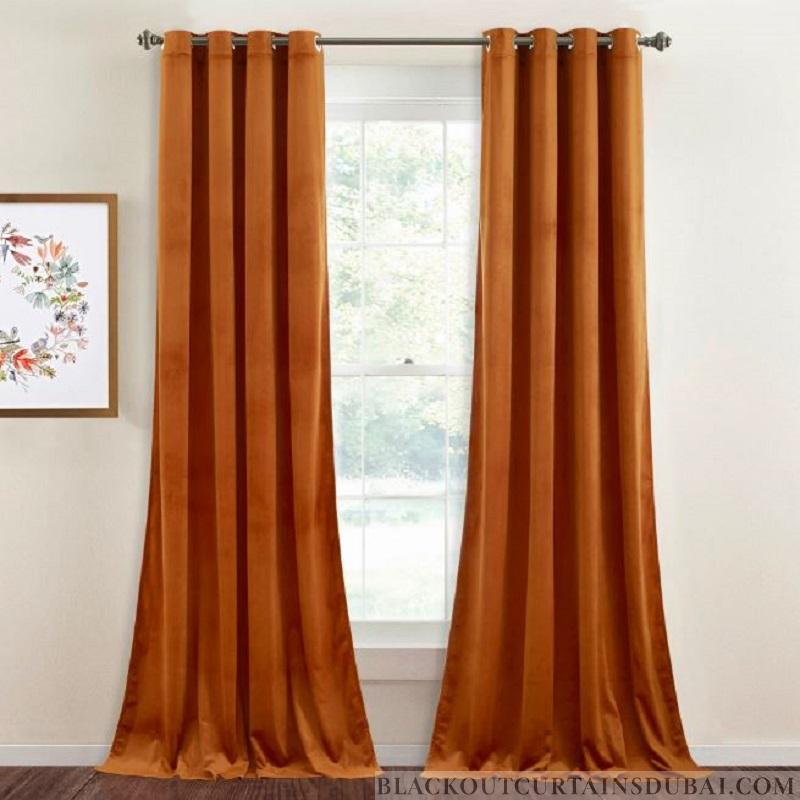 velvet blackout curtains