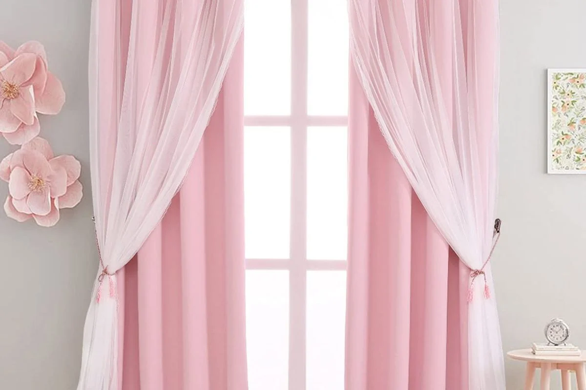 Pink Blackout Curtains