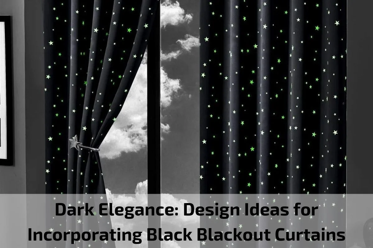 Black Blackout Curtain