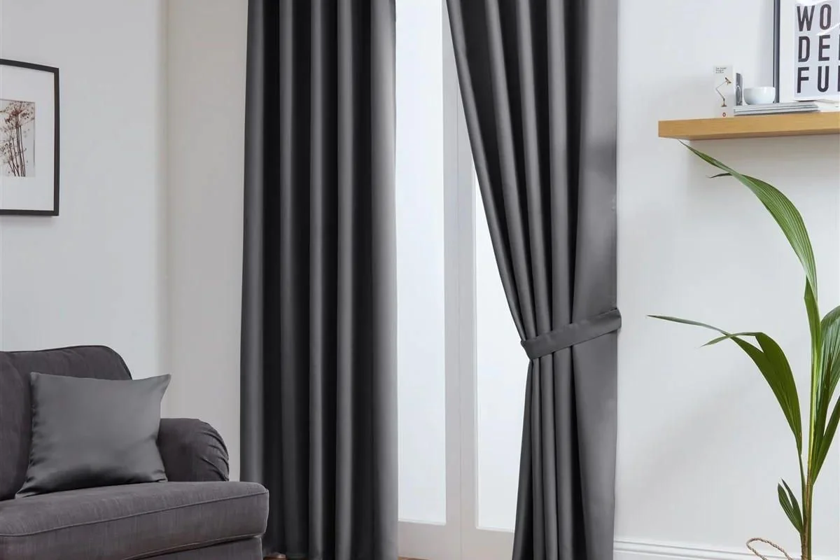 Grey Blackout Curtains